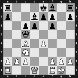 1957 URS Ch, semi final – Round 19 – Mukhitdinov, Mamadzhan – 1/2-1/2 – Averbakh, Yuri L – G178