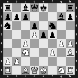 1957 URS Ch, semi final – Round 1 – Lomaya, Teimuraz – 0-1 – Aronin, Lev – G10