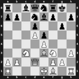 1957 URS Ch, semi final – Round 1 – Khalilbeili, Sultan – 0-1 – Blagidze, Alexander – G24