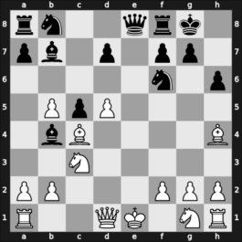 1957 URS Ch, semi final – Round 1 – Bagirov, Vladimir – 1-0 – Demuria, Alexandr – G27