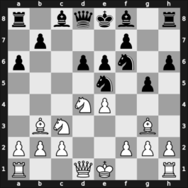 1957 URS Ch, semi final – Round 1 – Aronin, Lev – 1-0 – Buslaev, Aleksander – G48