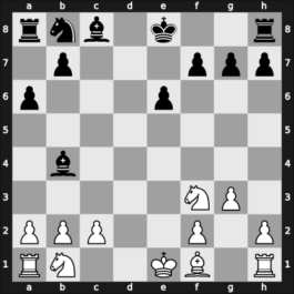 1957 URS Ch, semi final – Round 1 – Bagirov, Vladimir – 1-0 – Shishov, Maxim Al – G56