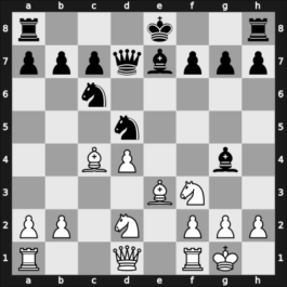 1957 URS Ch, semi final – Round 1 – Giterman, Shlomo – 0-1 – Aronin, Lev – G84
