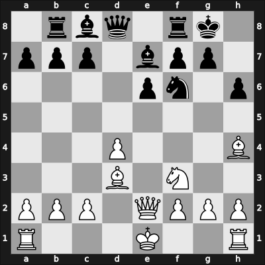 1957 URS Ch, semi final – Round 1 – Khalilbeili, Sultan – 1/2-1/2 – Bagirov, Vladimir – G92