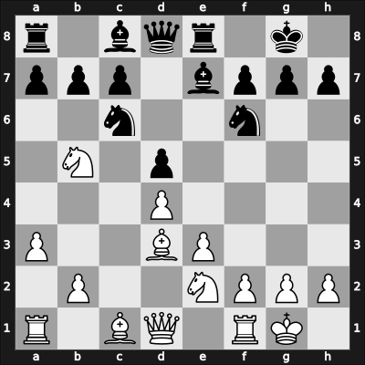 1957 URS-JUG – Round 4 – Gligorić, Svetozar – 1/2-1/2 – Taimanov, Mark E – G16