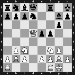 1957 URS-JUG – Round 5 – Kholmov, Ratmir D – 1/2-1/2 – Matanovic, Aleksandar – G23