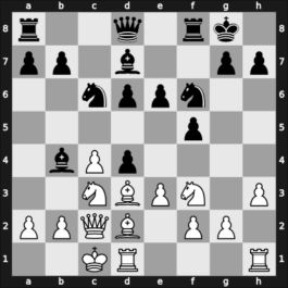 1957 URS-ch24 – Round 1 – Tolush, Alexander V – 1-0 – Bronstein, David I – G1