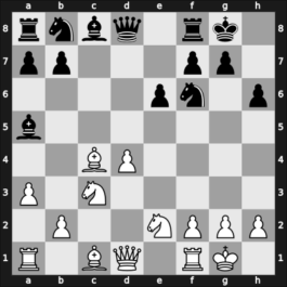 1957 URS-ch24 – Round 8 – Khasin, Abram – 0-1 – Tolush, Alexander V – G5