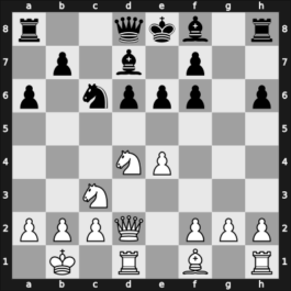 1957 USA Ch Open 58th – Round 3 – Popovych, Orest – 0-1 – Byrne, Robert E – G22