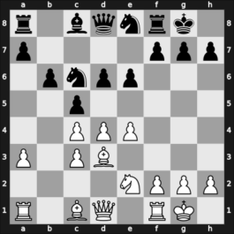 1957 USA Ch Open 58th – Round 4 – Byrne, Robert E – 1/2-1/2 – Ramirez, Gilbert – G25