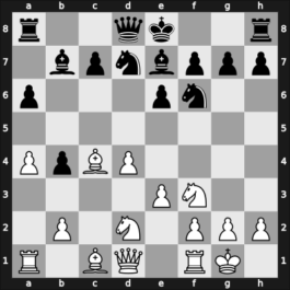 1957 USA Ch Open 58th – Round 5 – Brandts, Paul – 0-1 – Byrne, Robert E – G33