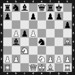 1957 USA Ch Open 58th – Round 5 – Berliner, Hans – 1-0 – Kaufman, Alan – G34
