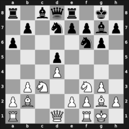 1957 USA Ch Open 58th – Round 10 – Santasiere, Anthony – 1-0 – Blonarovych, Lev – G73