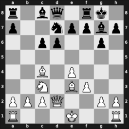 1957 USA Ch Open 58th – Round 12 – Bisguier, Arthur B – 1-0 – Byrne, David – G86