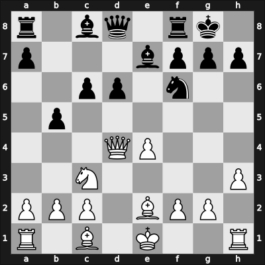 1957 Viborg Jubilaeum – Round 5 – Rellstab, Ludwig Sr – 0-1 – Pfeiffer, Gerhard – G9