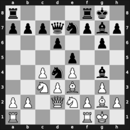 1957 Viborg Jubilaeum – Round 6 – Nielsen, Axel – 0-1 – Nilsson, Zandor – G10
