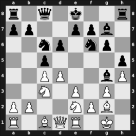 1957 Viborg Jubilaeum – Round 7 – Nilsson, Zandor – 1/2-1/2 – Rellstab, Ludwig – G12