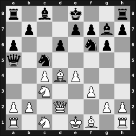1957 Vienna AUT – Round 6 – Jezek, Jaroslav – 1-0 – Gilg, Karl – G13
