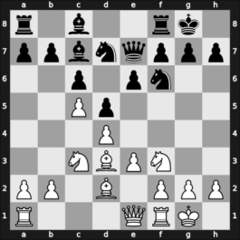 1957 Wageningen zt – Round 1 – Uhlmann, Wolfgang – 1-0 – Troianescu, Octav – G1