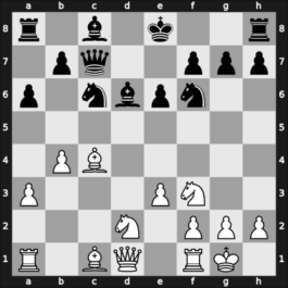 1957 Wageningen zt – Round 4 – Kolarov, Atanas S. – 1/2-1/2 – Stahlberg, Gideon – G11