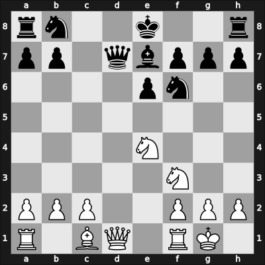 1957 Wageningen zt – Round 5 – Hanninen, Veikko – 1/2-1/2 – Orbaan, Constant – G15