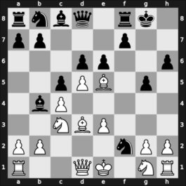 1957 Wageningen zt – Round 10 – Clarke, Peter-Hans – 0-1 – Niephaus, Walter – G28