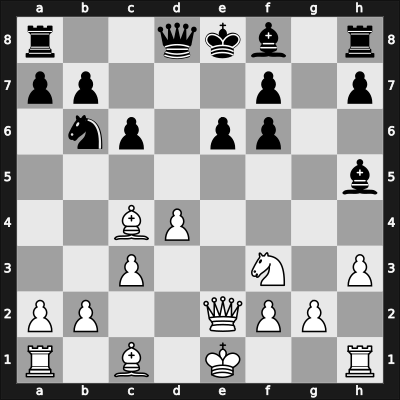 1957 Wageningen zt – Round 13 – Niephaus, Walter – 1/2-1/2 – Donner, Jan-Hein – G36