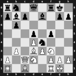 1957 Wageningen zt – Round 14 – Alster, Ladislav – 1-0 – Niephaus, Walter – G40