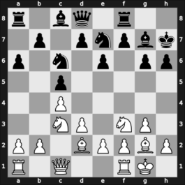 1957 Wageningen zt – Round 15 – Kolarov, Atanas S. – 0-1 – Donner, Jan-Hein – G45