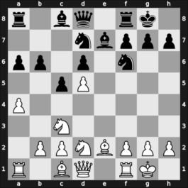 1957 Wageningen zt – Round 17 – Orbaan, Constant – 0-1 – Uhlmann, Wolfgang – G51