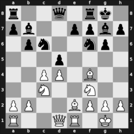 1957 Wageningen zt – Round 1 – Lindblom, Peter – 0-1 – Teschner, Rudolf – G1