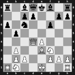 1957 Wageningen zt – Round 1 – Niephaus, Walter – 1/2-1/2 – Lindblom, Peter – G6