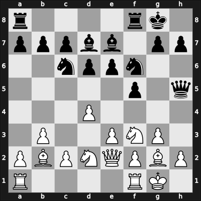 1957 Wageningen zt – Round 1 – Orbaan, Constant – 1/2-1/2 – Dueckstein, Andreas – G7