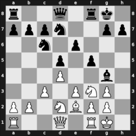 1957 Wageningen zt – Round 1 – Lindblom, Peter – 0-1 – Dueckstein, Andreas – G8