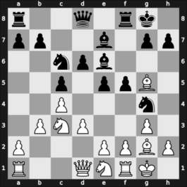 1957 Wageningen zt – Round 4 – Larsen, Benjamin Holsko – 1-0 – Troianescu, Octav – G20