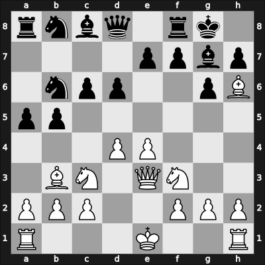 1957 Wageningen zt – Round 5 – Alster, Ladislav – 0-1 – Troianescu, Octav – G24