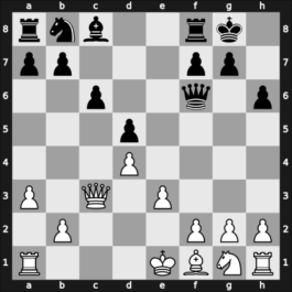1957 Wageningen zt – Round 6 – Lindblom, Peter – 0-1 – Ivkov, Borislav – G28