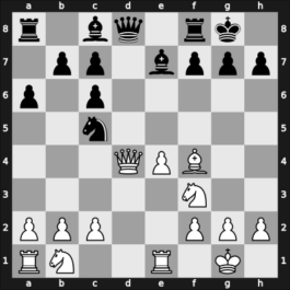 1957 Wageningen zt – Round 6 – Troianescu, Octav – 1-0 – Niephaus, Walter – G29