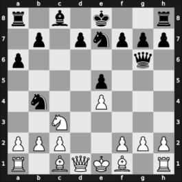 1957 Wageningen zt – Round 7 – Dueckstein, Andreas – 1/2-1/2 – Alster, Ladislav – G33