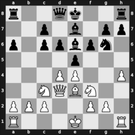 1957 Wageningen zt – Round 10 – Troianescu, Octav – 1-0 – Kolarov, Atanas S. – G48