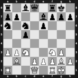 1957 Warchau ch POL – Round 2 – Doda, Zbigniew – 1-0 – Dzieciolowski, Adam – G6