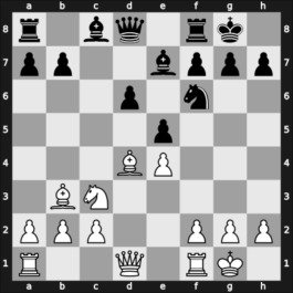 1957 Warchau ch POL – Round 5 – Witkowski, Stefan – 0-1 – Plater, Kazimierz – G24
