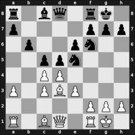 1957 Warchau ch POL – Round 7 – Galewicz, Marek – 1/2-1/2 – Sliwa, Bogdan – G34