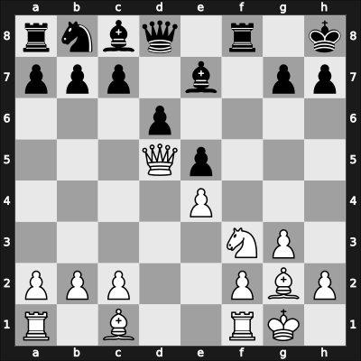 1957 Warchau ch POL – Round 8 – Plater, Kazimierz – 1-0 – Galewicz, Marek – G43