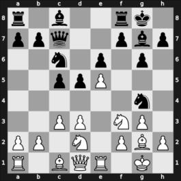 1957 Warchau ch POL – Round 9 – Doda, Zbigniew – 1-0 – Plater, Kazimierz – G49
