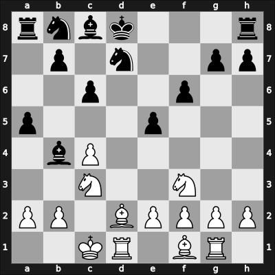 1957 Warchau ch POL – Round 10 – Sliwa, Bogdan – 1/2-1/2 – Branicki, Ignacy – G51