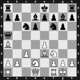 1957 WchT U26 04th – Round 1.3 – Nikitin, Aleksander S – 1/2-1/2 – Sehlstedt, Berndt – G8