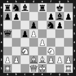 1957 WchT U26 04th – Round 1.4 – Juettler Helmut – 0-1 – Tringov, Georgi P – G13