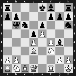 1957 WchT U26 04th – Round 5.1 – Tumurbator, Purev – 0-1 – Larsen, Bent – G55