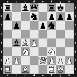 1957 WchT U26 04th – Round 5.2 – Bertholdt, Dieter – 0-1 – Portisch, Lajos – G59